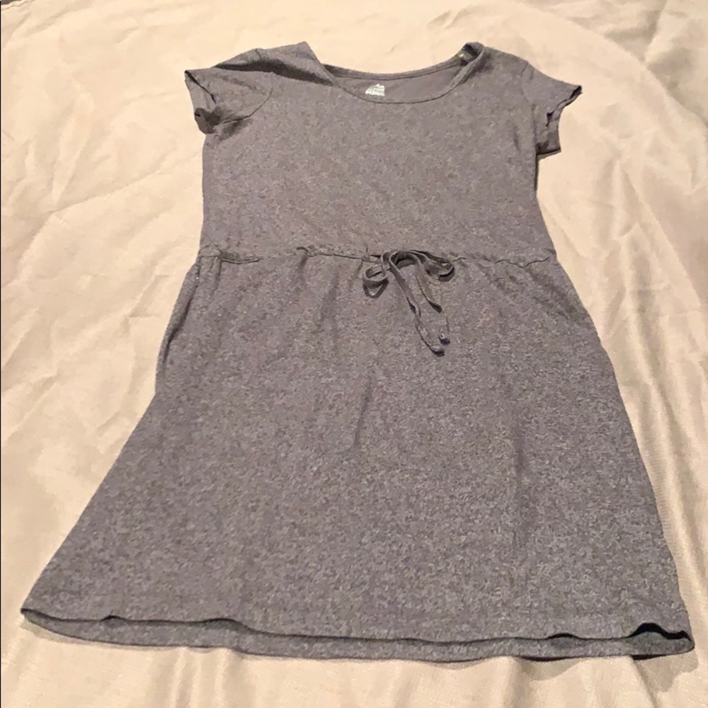 Teacher Style Gray Dress